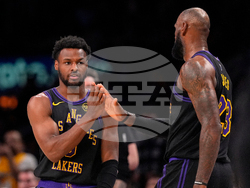 Hawks Lakers Basketball