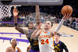 Hawks Lakers Basketball