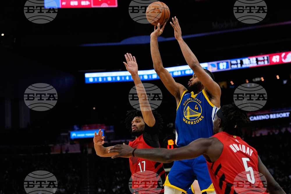 Trail Blazers Warriors Basketball