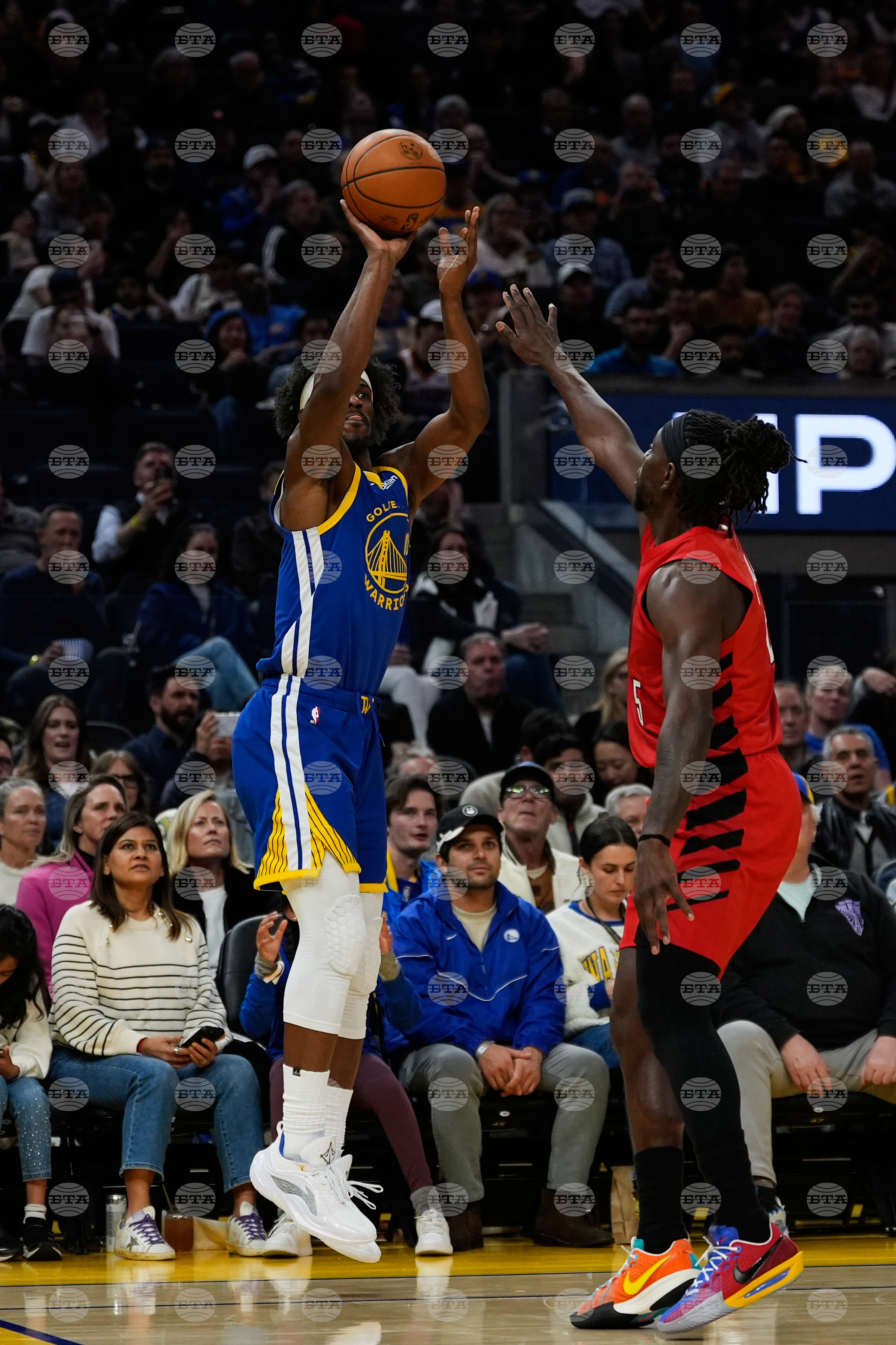 Trail Blazers Warriors Basketball