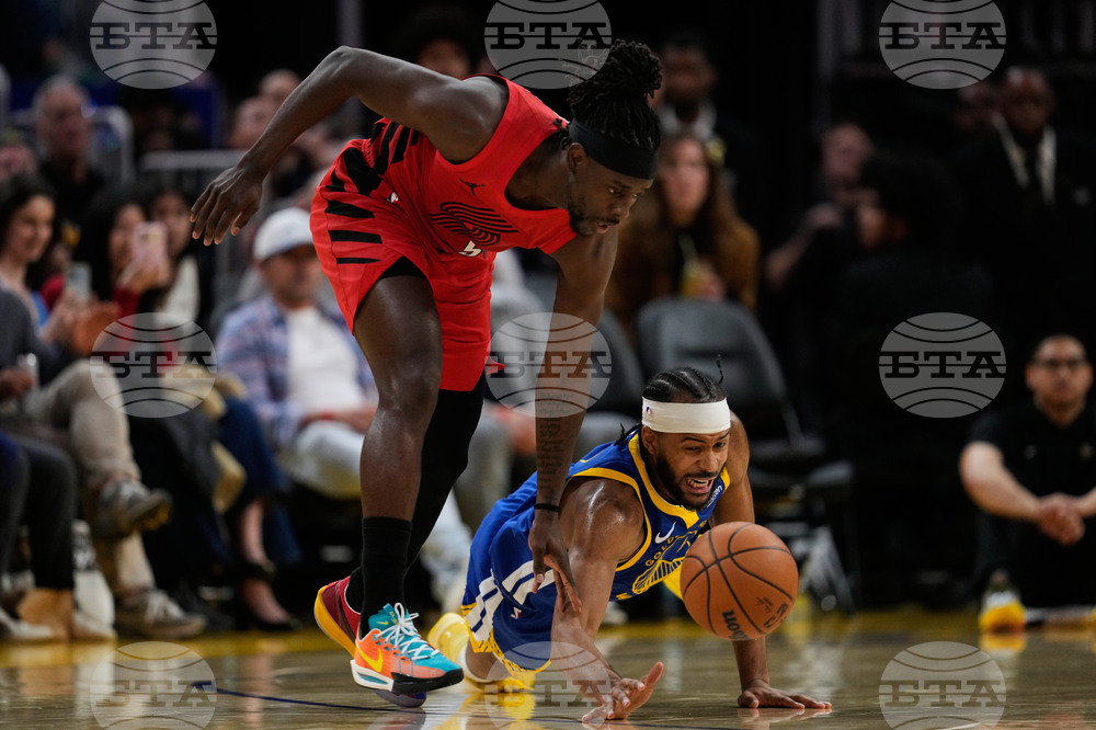 Trail Blazers Warriors Basketball