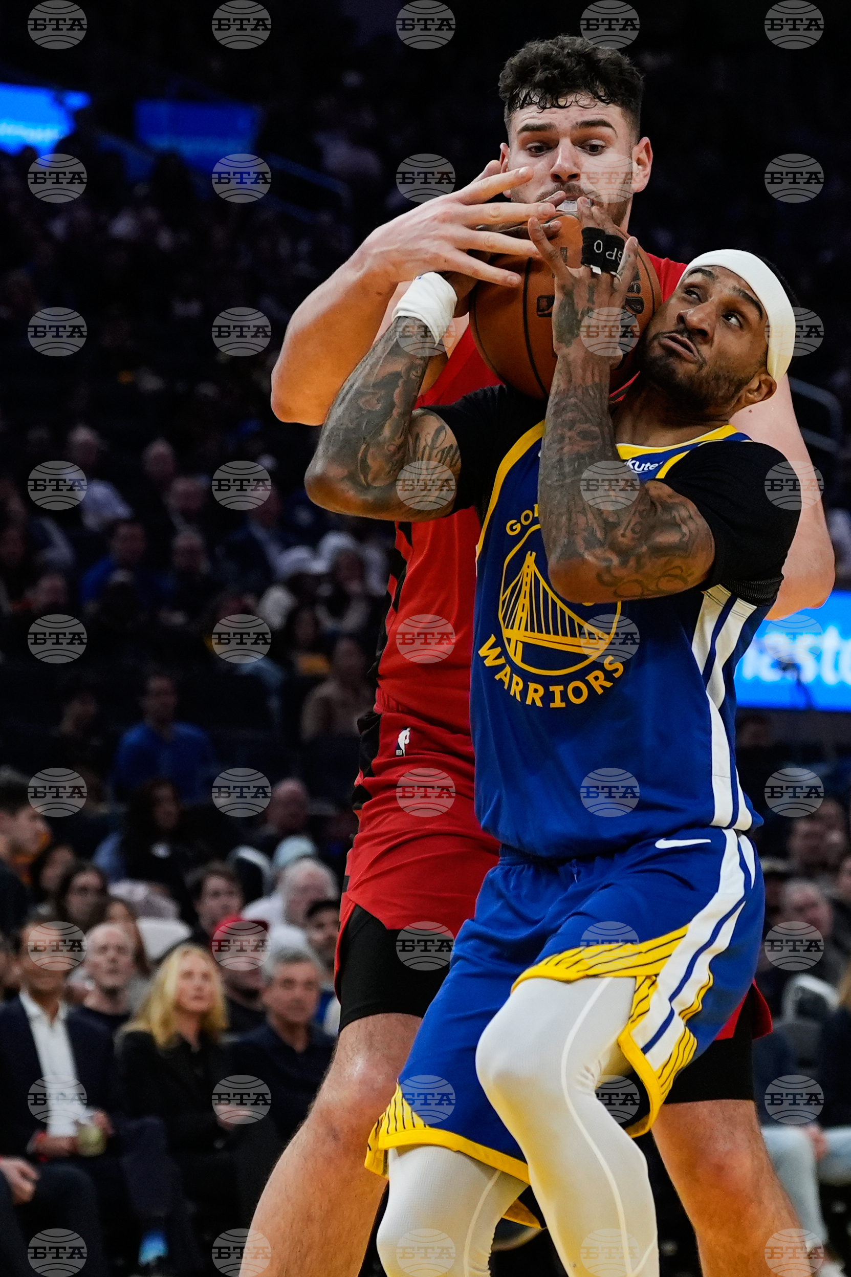 Trail Blazers Warriors Basketball