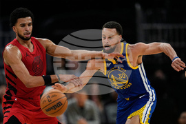 Trail Blazers Warriors Basketball