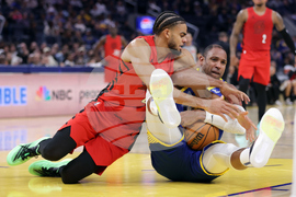 Trail Blazers Warriors Basketball