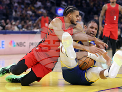 Trail Blazers Warriors Basketball