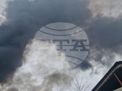 Троян - пожар - склад за текстилни материали