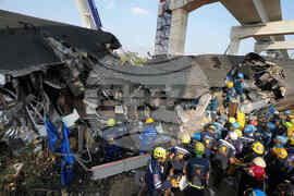APTOPIX Thailand Train Accident