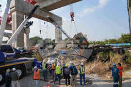 APTOPIX Thailand Train Accident