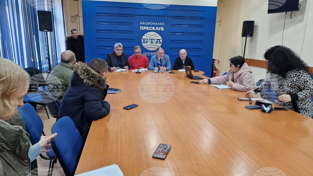 Национален пресклуб на БТА Шумен - общински съветници от „Кауза Шумен“ - пресконференция