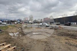 Казанлък - кръгово кръстовище - изграждане