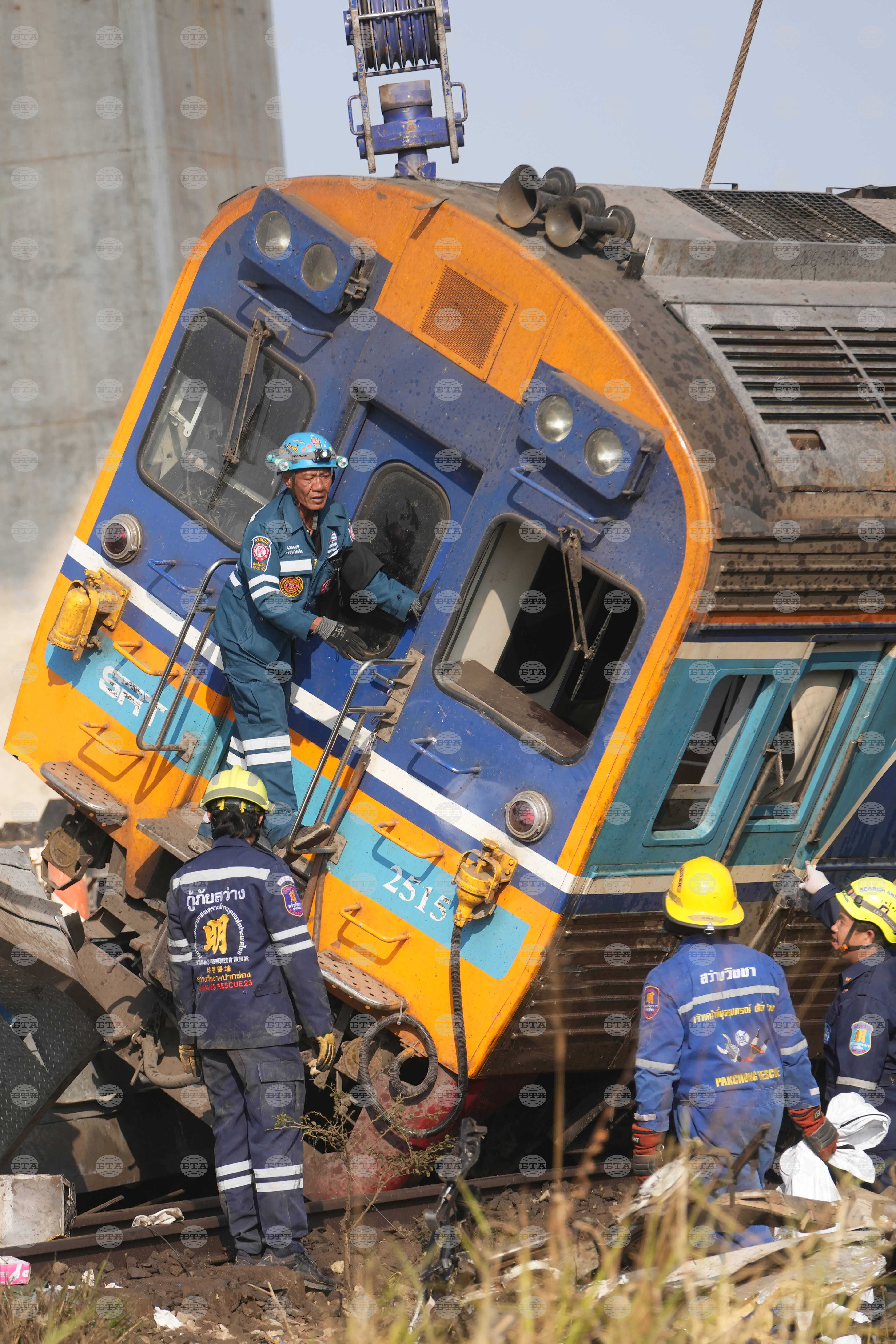 Thailand Train Accident
