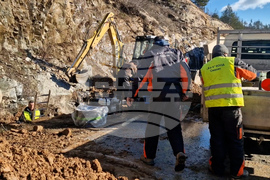 Рудозем - авария - водопровод