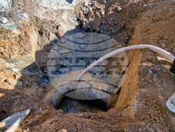 Рудозем - авария - водопровод