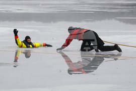 Germany Ice Rescue