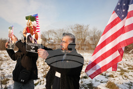 Romania Iran US Protests