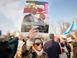 Romania Iran Protest