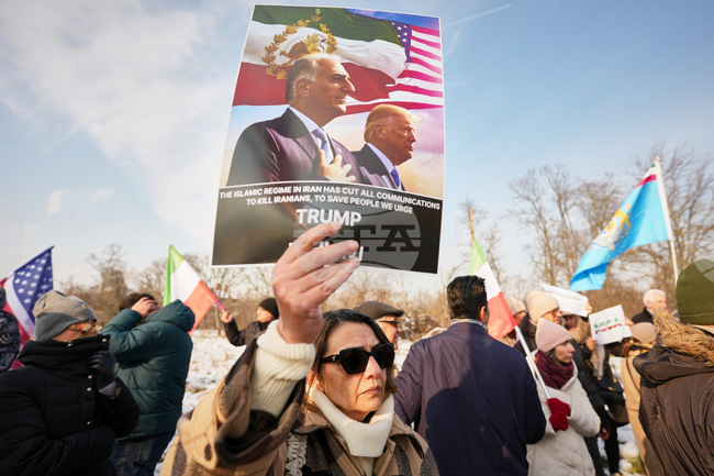Romania Iran Protest