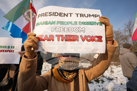 Romania Iran Protest