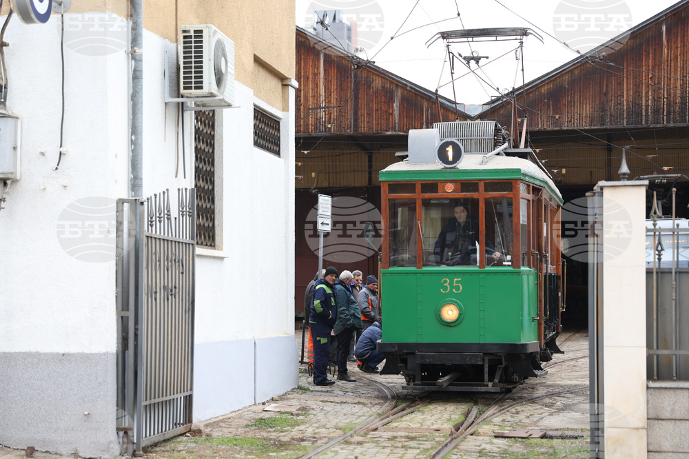 Трамваен транспорт в София - годишнина - отбелязване