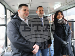 Трамваен транспорт в София - годишнина - отбелязване