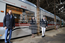 Трамваен транспорт в София - годишнина - отбелязване