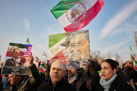 Romania Iran US Protests