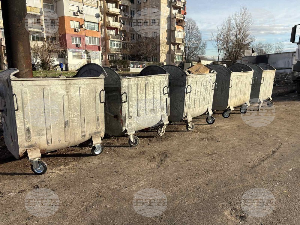 В пловдивският в квартал „Столипиново“ поставят 52 контейнера за смет