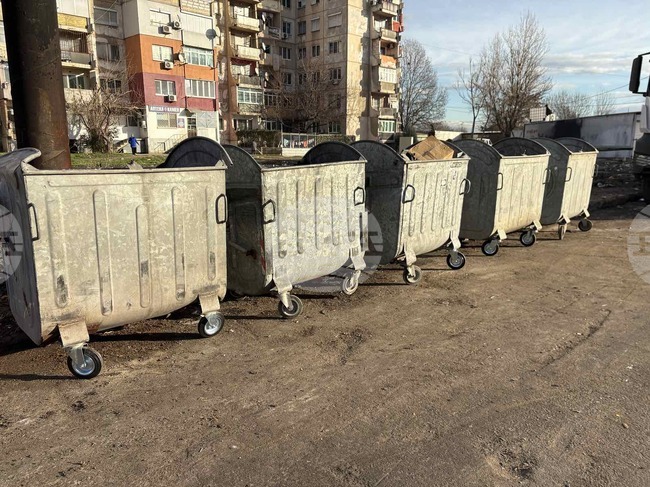 В пловдивският в квартал „Столипиново“ поставят 52 контейнера за смет