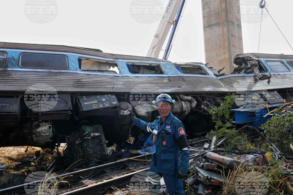 APTOPIX Thailand Train Accident
