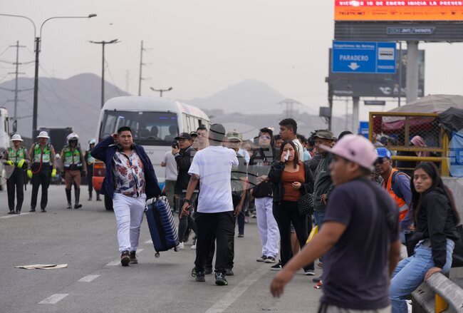 Peru Transport Strike