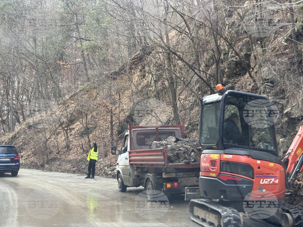 Възстановено е движението на пътя Симитли – Кресна при 388 км