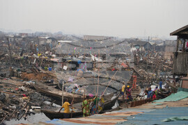 Nigeria Makoko Slum Demolition