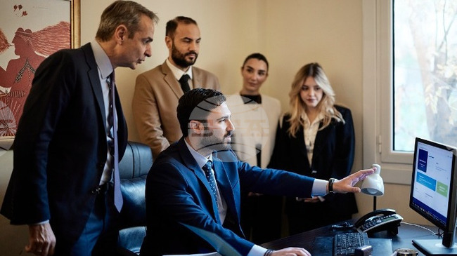 АНА-МПА: Новата система за цифрово деловодство „спестява време и намалява бюрокрацията“, каза гръцкият премиер Мицотакис