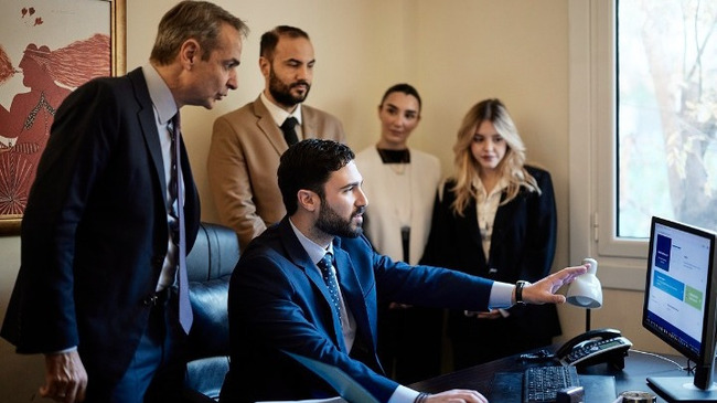 АНА-МПА: Новата система за цифрово деловодство „спестява време и намалява бюрокрацията“, каза гръцкият премиер Мицотакис