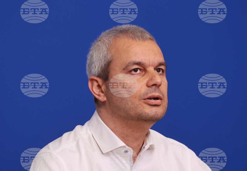 Национален пресклуб на БТА София - ПП „Възраждане" - пресконференция - Костадин Костадинов