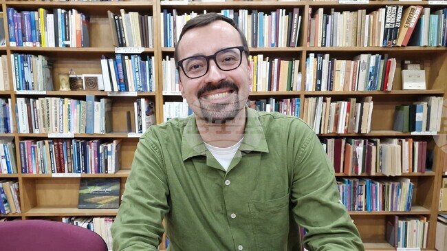 Писателят Васил Попов завърши литературното си турне във Велико Търново преди отпътуването си за Антарктида