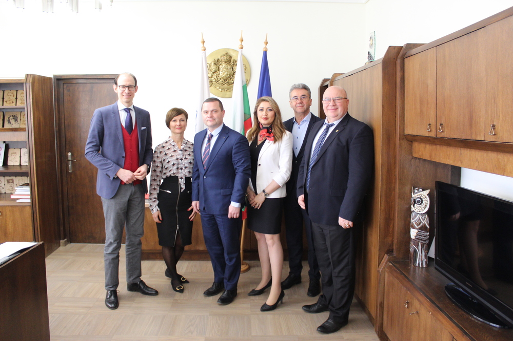 Община Русе: Кметът Пенчо Милков се срещна с търговския съветник на австрийското посолство