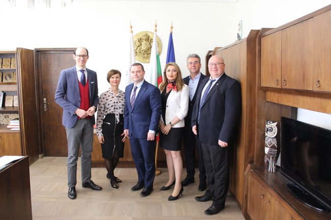 Община Русе: Кметът Пенчо Милков се срещна с търговския съветник на австрийското посолство