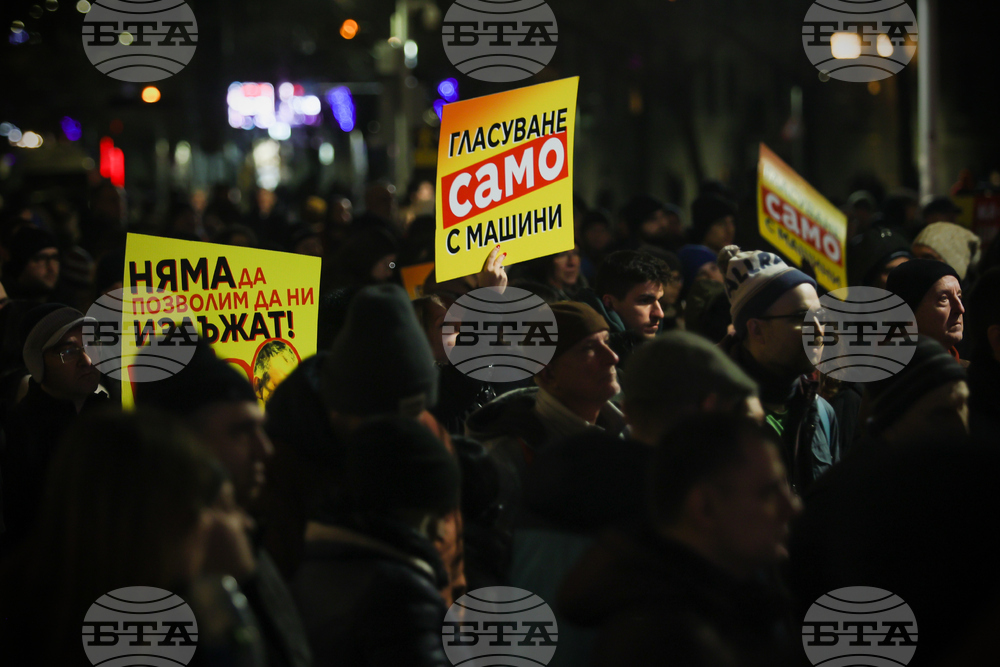 Bulgaria Protest