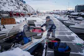 APTOPIX Greenland Daily Life