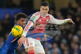 Britain League Cup Soccer