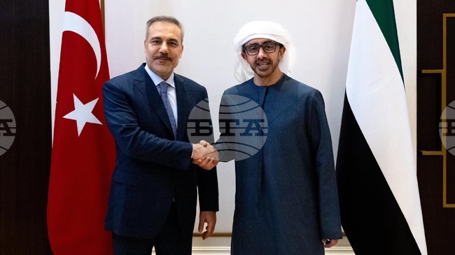 Министрите на външните работи на Турция и ОАЕ се срещнаха в Абу Даби