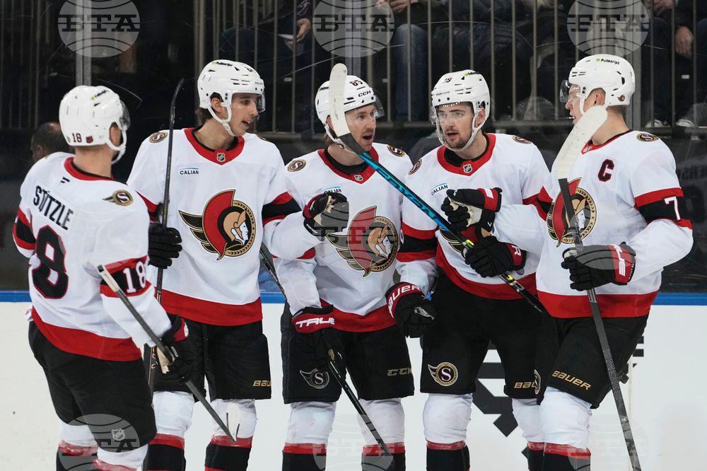 Senators Rangers Hockey