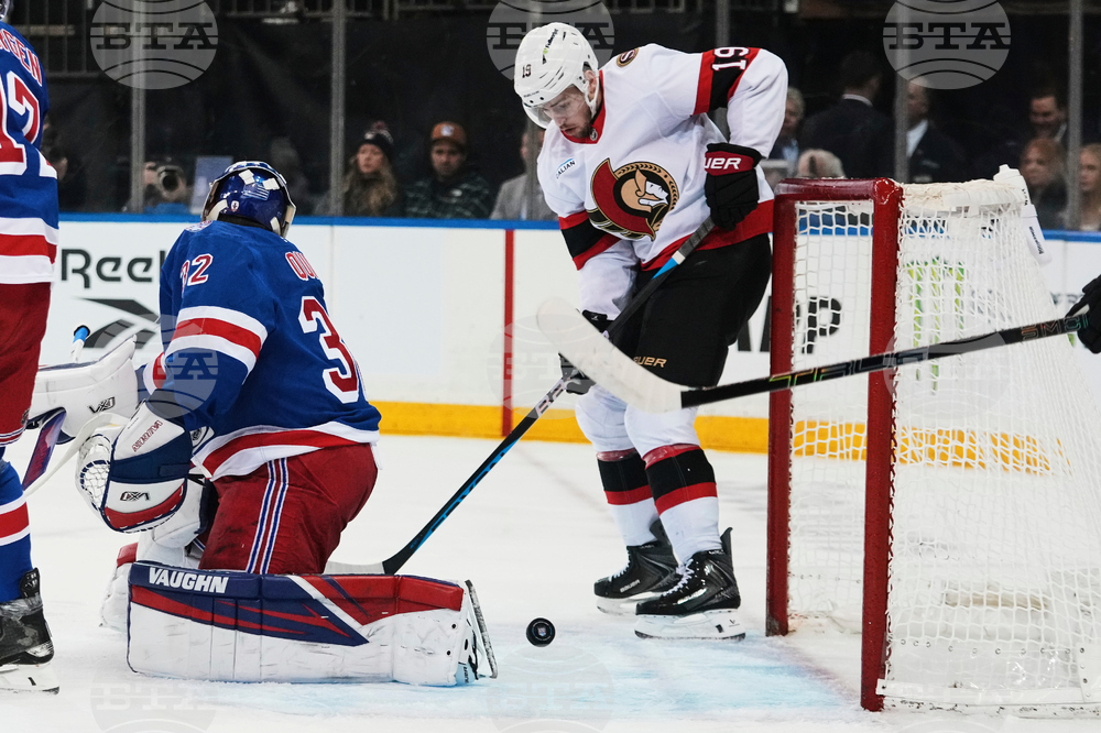 Senators Rangers Hockey