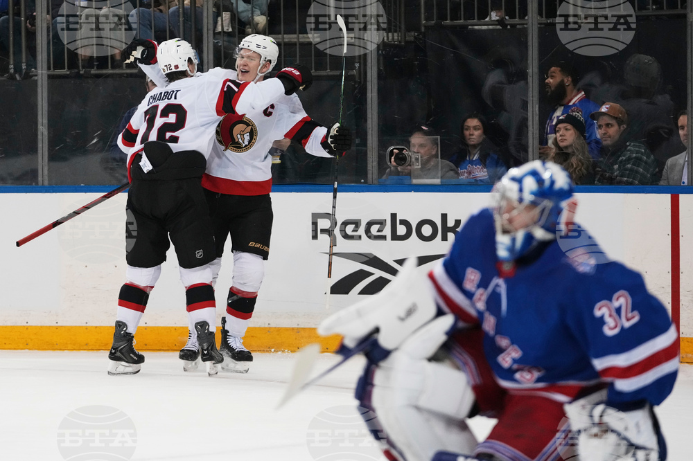 Senators Rangers Hockey