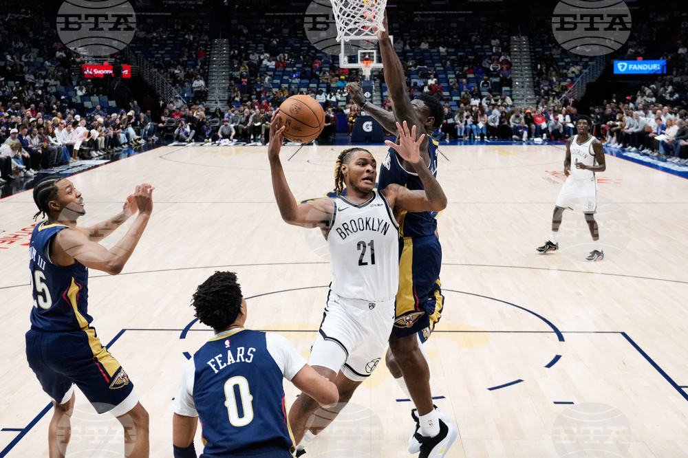 Nets Pelicans Basketball