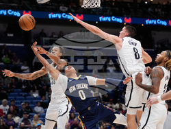 Nets Pelicans Basketball