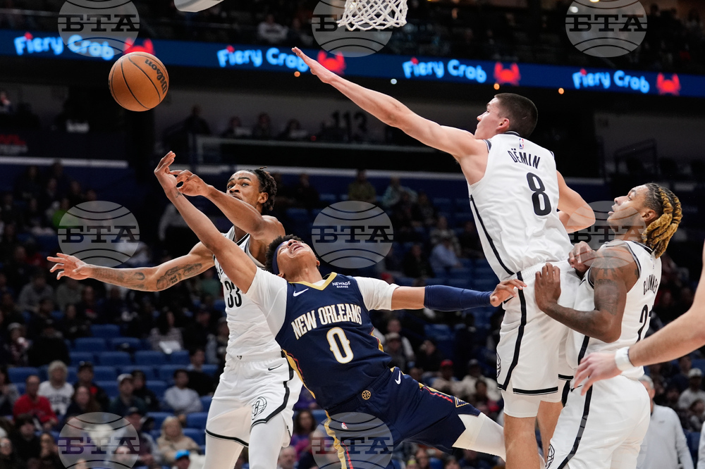 Nets Pelicans Basketball