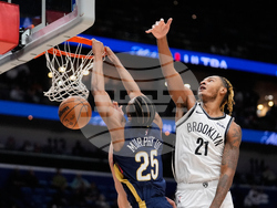 Nets Pelicans Basketball