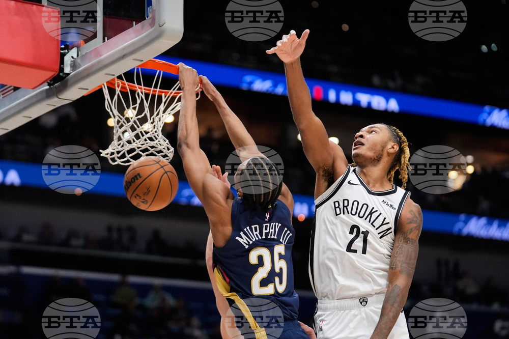 Nets Pelicans Basketball
